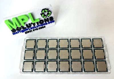 Lote de 21 procesadores Intel Xeon E3-1240V5 3,50 GHz cuatro núcleos CPU SR2LD Foto 1 de 2