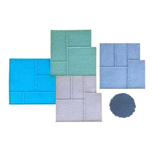 Old World Ashler | 5 pc. Decorative Concrete Stamp Set by Walttools - Picture 1 of 5