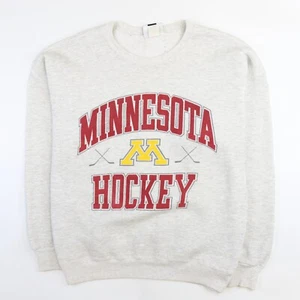 Vintage Minnesota Golden Gophers Hockey Crewneck Sweatshirt Size XL NCAA - Picture 1 of 5