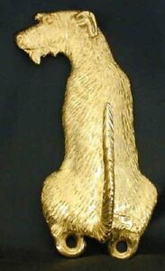 Irish Wolfhound Hook in Bronze