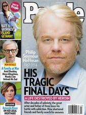 People Magazine February 17 2014 Philip Seymour Hoffman Woody Allen Amanda Knox