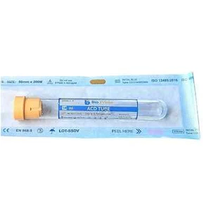 TUBO RACCOLTA SANGUE ACD PRP (50 tubi, 10 ml) - Foto 1 di 3