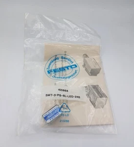Festo Induktiver Näherungsschalter SMT-3-PS-SL-LED-24B 150868 - Bild 1 von 3