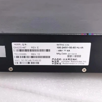 8-port second Switch TP-LINK Gigabit SG1048 POE Juniper EX4200-48T 48-port - Image 1 of 4