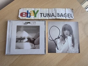 Taylor Swift Hand Signed Photo + The Tortured Poets Department CD The Manuscript - Picture 1 of 12