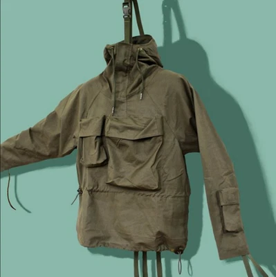 Hawkwood Mercantile Sperrin Smock, Small, Olive Cotton - Image 1 of 4