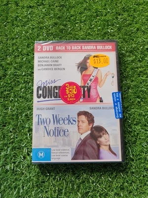 Miss Congeniality / Two Weeks Notice :- 2008 DVD R4 *New/Sealed* - image 1 of 2
