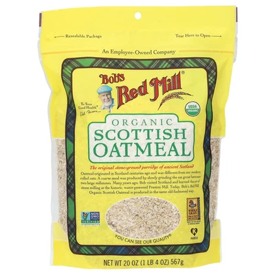 Avena escocesa orgánica, 20 oz (567 g) Foto 1 de 2