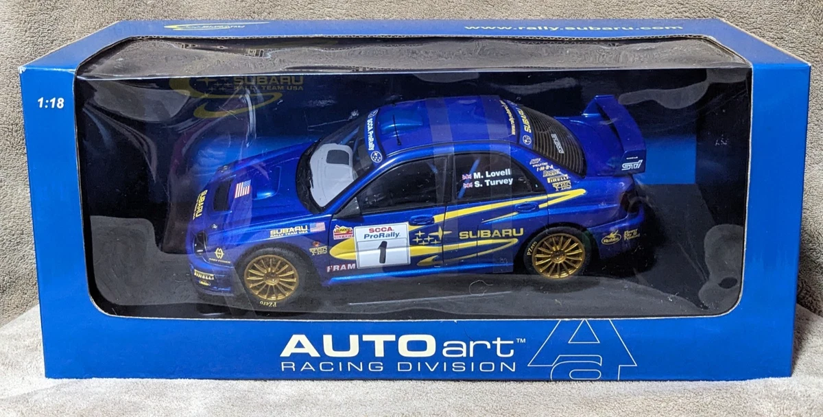 AUTOart Subaru 1:18 Scale Contemporary Manufacture Diecast Cars