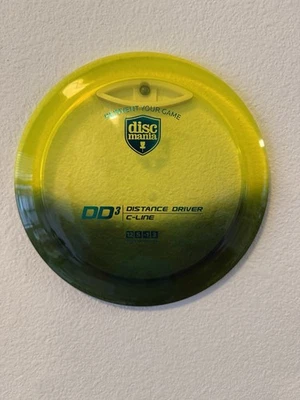 Dip Dyed Yellow Green Discmania C-Line DD3 176g - Image 1 of 2