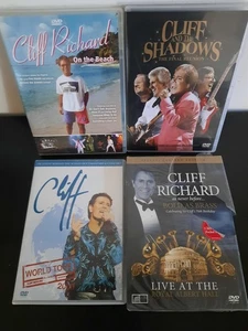 CLIFF RICHARD - 4 X VARIOUS DVD BUNDLE JOBLOT Cheap With Free Post. VGC - Picture 1 of 2