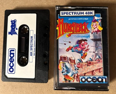 ZX spectrum game - HUNCHBACK - OCEAN - Excellent Condition - Image 1 of 3