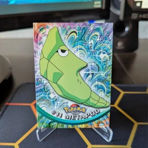 Topps Pokemon Metapod #11 2000 TV Animation Edition Non Holo Blue Logo LP - Picture 1 of 2