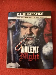 VIOLENT NIGHT 4K ULTRA HD BLU-RAY STILL SEALED UNPLAYED FREE UK POSTAGE  - Imagen 1 de 4