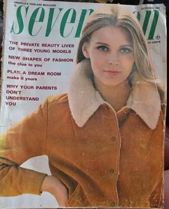 Seventeen Magazine October 1965 Ulla Anderson Barbara Bach Mia Farrow - Picture 1 of 4