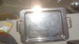 ALLCLAD Edelstahl Serviertablett. . - Bild 1 von 1
