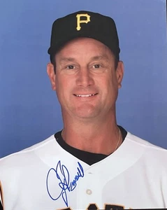 John Russell SIGNED AUTOGRAPHED 8x10 Photo Pittsburgh PIRATES Manager - Picture 1 of 2