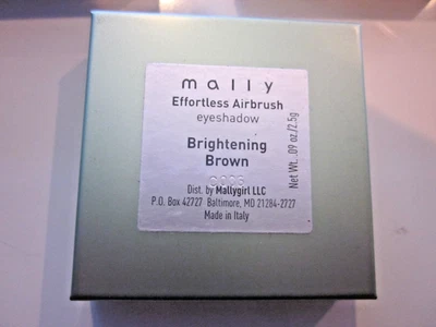 LOT OF 3 NEW MALLY EFFORTLESS AIRBRUSH EYESHADOW BRIGHTENING BROWN - FREE SHIP! - Image 1 of 2