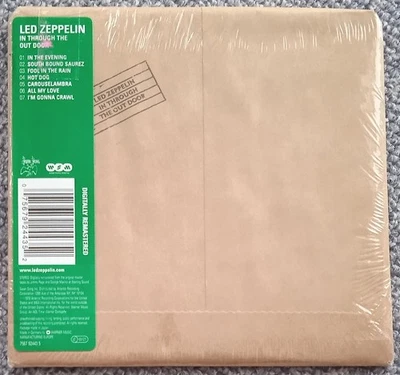 LED ZEPPELIN - In Through The Out Door (CD, Mini Vinyl Replica, NEU/OVP) - Bild 1 von 3