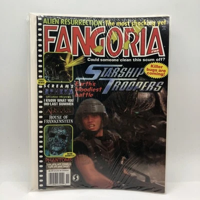Fangoria Horror Magazine #168 November Starship Troopers Earth Bloodiest Battle - Image 1 of 3
