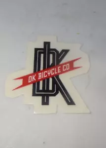 DK BMX Adesivo blk/rosso - Foto 1 di 3