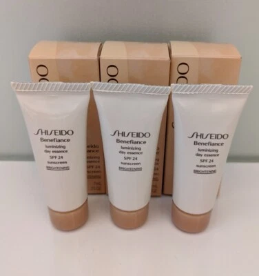 Shiseido Benefiance Luminizing Day Essence SPF 24, 7mlX 3 Travel Size - Image 1 of 4