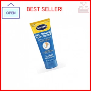 Dr. Scholl's Dry, Cracked Foot Repair Ultra-Hydrating Foot Cream Moisturizer, 3. - Picture 1 of 2
