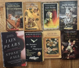 Lot 9 Iain Pears Historical Mystery pb Books 1-6 Art History Series - Picture 1 of 2