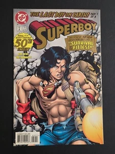 DC Comics Superboy #50 April 1998 1st app Nosferata Tom Grummett Cover - Picture 1 of 1