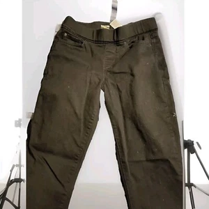 Pantalones de mezclilla ajustados para mujer 28 X 32 Levi Strauss Signature dorados negros - Nuevos - Imagen 1 de 7