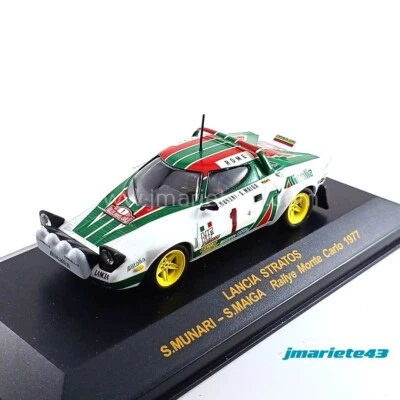 Lancia Stratos #1 Munari - Maiga Montecarlo 1977 qualité 1:43 IXO - Photo 1/4