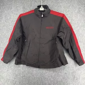 Chaqueta de moto Harley Davidson vintage para mujer talla XXL negra y roja - Imagen 1 de 6