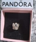 Disney Princess Crown. Genuine Pandora Charm. ALE S925. Lilac Cz Stone