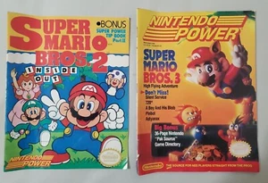 Nintendo Power Super Mario Bros 3 March/April 1990 & Super Mario 2 Tip Book pt 2 - Picture 1 of 20