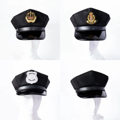 Navy Sailor Anchor Captain Sailor Performance Cosplay Costume Party Hat Cap — 第 1/4 张图片