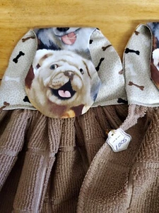 Set of 2 Handmade Hanging Kitchen Towels - Picture 1 of 4