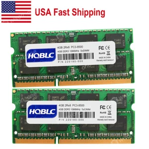 Memoria DDR3 PC3-8500 EE. UU. 8 GB 2x4 GB para Mac mini 2,4 GHz mediados de 2010 MC270LL/A - Imagen 1 de 5