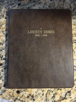 Harco Coin Master Book / Liberty Dimes 1892-1916 / Vintage - Image 1 of 4