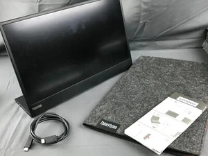 Lenovo ThinkVision M15 15.6” FHD WLED LCD Mobile Monitor Portable - Picture 1 of 23