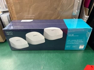 EERO 6 DUAL-BAND MESH WIFI 6 SYSTEM HUB 3-PACK (E10042806) - Photo 1/3
