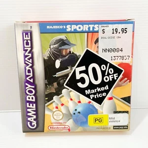 Majesco’s Sport Pack 3 en uno + caja, manual, inserto en caja - GBA - EN MUY BUENA CONDICIÓN - ¡Probado! - Imagen 1 de 11