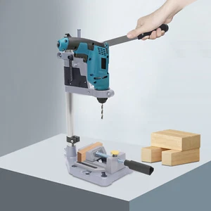 Elektrischer Universal Bohrmaschine Presse Ständer Einzelkopf Bohrständer Werkzeug Bankklemme - Bild 1 von 22