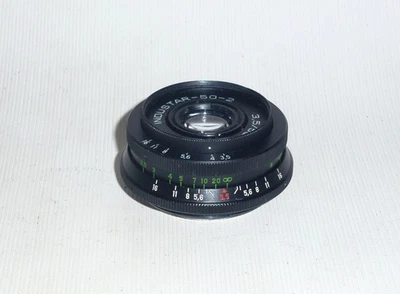 Lente Pankake soviética Industar-50-2 50 mm f/3,5 para cámaras SLR M42 Foto 1 de 4