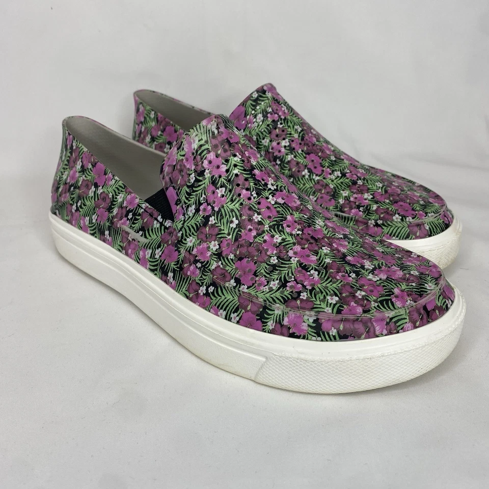 Crocs Citilane Roka Mujer Talla 7 Floral Sin Cordones Planos Tenis Zapatos Foto 1 de 4