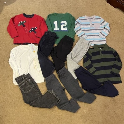Boys 4T Lot - Gymboree-Children’s Place-Cat&Jack-Jumping Beans- 12 Pieces - Image 1 of 4