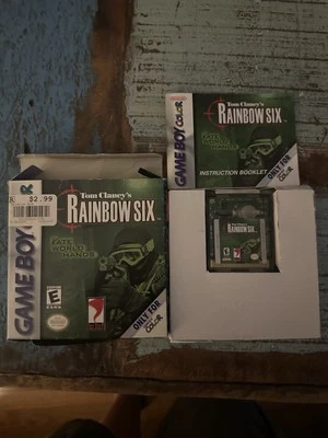 Tom Clancy’s Rainbow Six 6 Nintendo Gameboy Color GBC CIB Foto 1 de 3