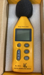 SLM-814 Digital Sound Pressure Level Meter Noise - Picture 1 of 7