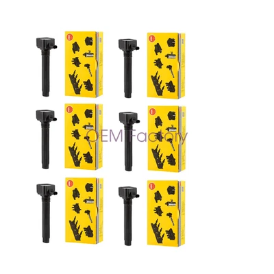 55000827AB 6pcs OEM NGK Ignition Coil For Chrysler 200 300 Town & Country 3.6L - Изображение 1 из 4