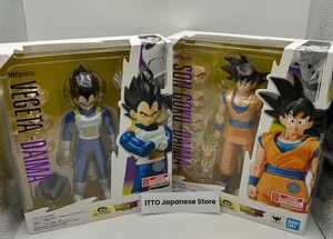 Juego de 2 figuras de acción Bandai S.H.Figuarts Dragon Ball DAIMA Son Goku & Vegeta - Imagen 1 de 21