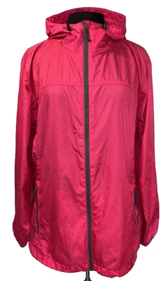 Chaqueta cortavientos Cabels para mujer talla 2XL rosa intenso bolsillos con cremallera completa playa LEER Foto 1 de 4
